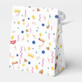 Kleine Purim mishloah-manotdoos Bedankdoosjes (Achterkant)