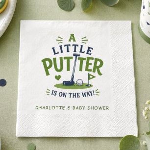 Kleine Putter Baby Shower Papieren Servetten