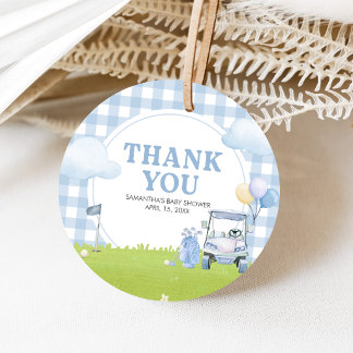 Kleine Putter Golf Baby Shower Bedankjes Labels