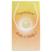 Kleine Ray van Sunshine Baby shower Klein Cadeauzakje (Achterkant)