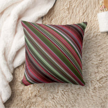 Kleine rode bessen rood en groene streep en plaid