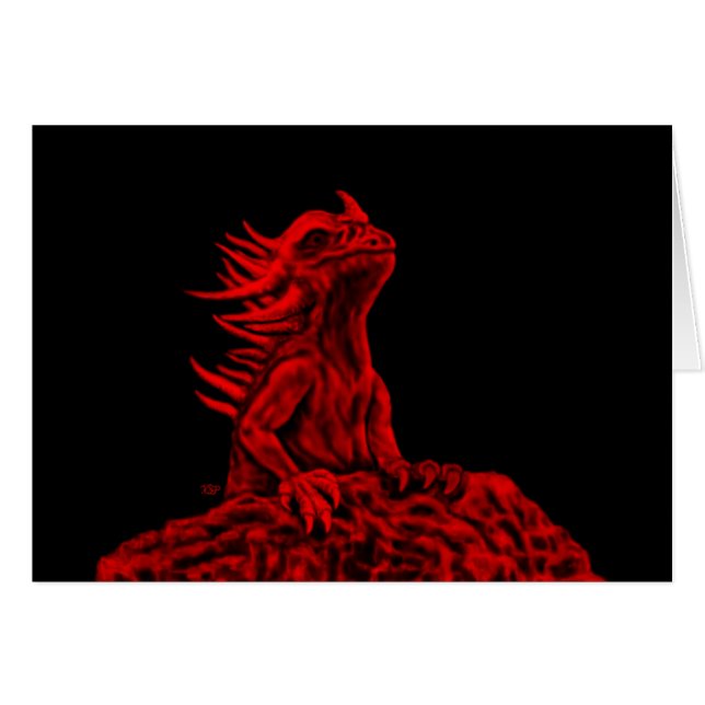 Kleine rode draak (Voorkant Horizontaal)