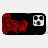 Kleine rode draak Case-Mate iPhone case (Achterkant (horizontaal))