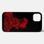 Kleine rode draak Case-Mate iPhone case (Achterkant (horizontaal))