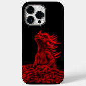 Kleine rode draak Case-Mate iPhone case (Achterkant)