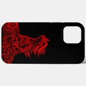 Kleine rode draak Case-Mate iPhone case (Achterkant (horizontaal))
