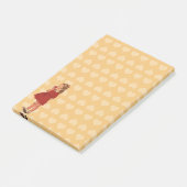 kleine rode dress Apple Post-it® Notes (Schuin)