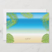 Kleine rode krab uitnodiging (Achterkant)