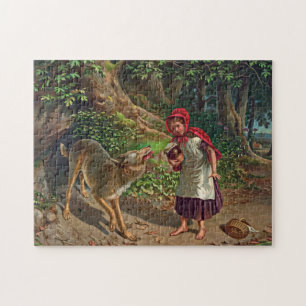 Kleine rode rijpingslappen legpuzzel