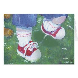 Kleine rode Sneakers
