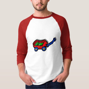kleine rode wagen t-shirt