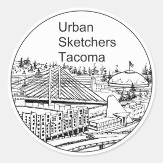 Kleine ronde Sticker