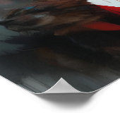 Kleine Roodkapje en Wolf Poster (Hoek)