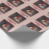 Kleine Roodkapje Verjaardagstaart - Cadeaupapier (Hoek)