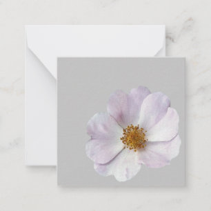 Kleine roze bloem notitiekaartje