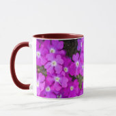 Kleine roze bloemen mok (Links)