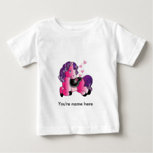 Kleine roze pony