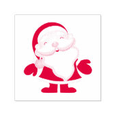 Kleine Santa 1,5 x 1,5 inch Stempel (Design)