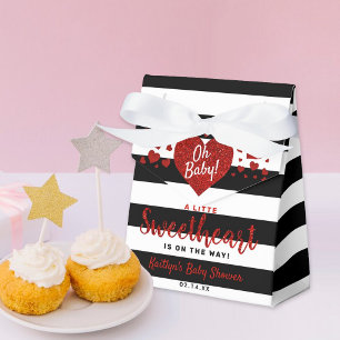Kleine schat Valentijnsdag baby shower Bedankdoosjes