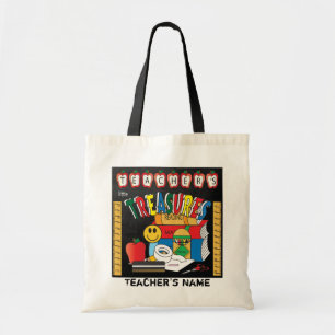 Kleine schatten van leraar   Schoolleraarsgeschenk Tote Bag