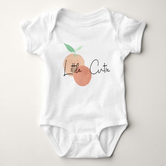 Kleine schattige Baby Bodysuit (Voorkant)
