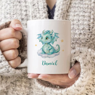 Kleine Schattige Draak Baby Koffiemok