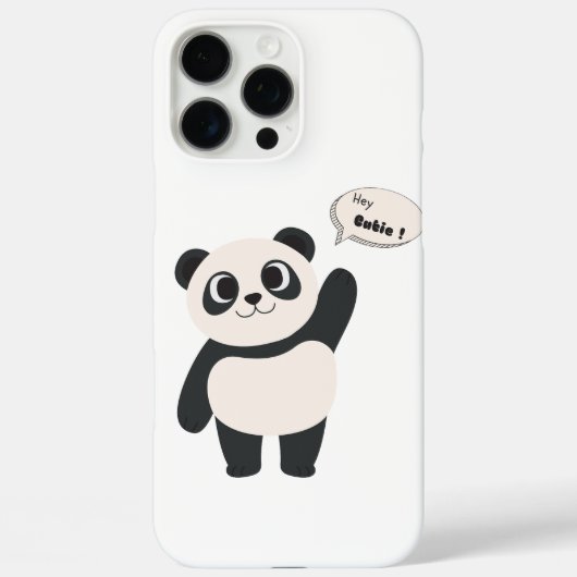 Kleine schattige panda  Case-Mate iPhone case (Achterkant)
