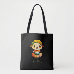 Kleine Schattigee Ballerina Sheep Draagtas