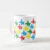 Kleine schildpad koffiemok (Voorkant links)