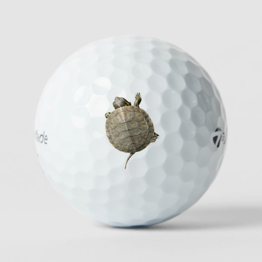 Kleine schildpad (Tortoise) Golfballen (Voorkant)
