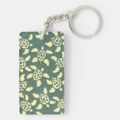 Kleine schildpadden sleutelhanger (achterkant)