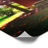 Kleine School Huis Poster (Hoek)