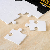 Kleine schoolbus legpuzzel (Zijkant)