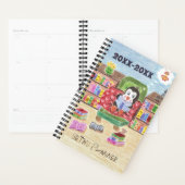 Kleine schoolplanner voor kinderen met pinguïn planner (Display)