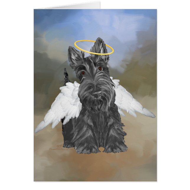 Kleine Scottie-engel (Voorkant)