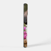 Kleine Shih Tzu Puppymand Bloemen iPhone 15 Hoesje (Rechterkant)