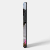 Kleine Shih Tzu Puppymand Bloemen iPhone Hoesje (Linkerkant)