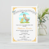 Kleine slangen | Baby shower met tweeslachtig gesl Kaart (Staand voorkant)