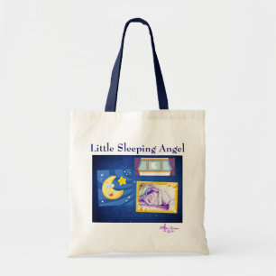 Kleine slapende engel Canvas tas