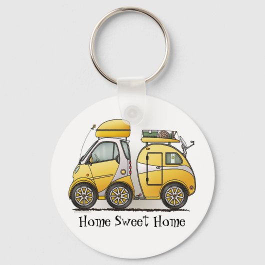 Kleine Sleutelhangers van de Daling van de Tiny Te (Voorkant)