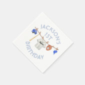 Kleine sloeber baseball Clothesline Servet (Hoek)