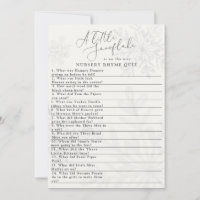 kleine sneeuwvlokken baby shower rhyme quiz