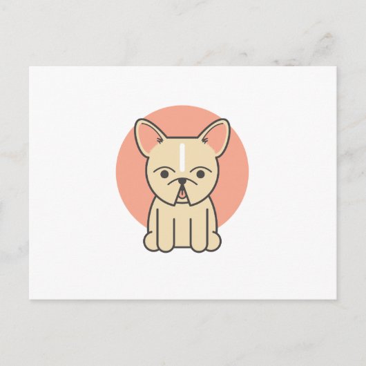 Kleine snorren, Cream Briefkaart (Voorkant)