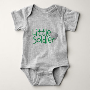 Kleine soldaat - Militair Baby Romper