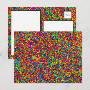 Kleine spatten - ansichtkaart briefkaart