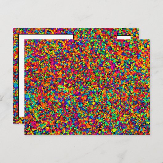 Kleine Splatter - Briefkaart (Voorkant / Achterkant)