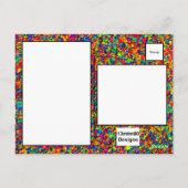 Kleine Splatter - Briefkaart (Achterkant)