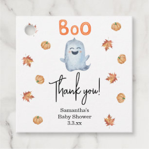 Kleine spook - babyshower bedankt bedankjes labels