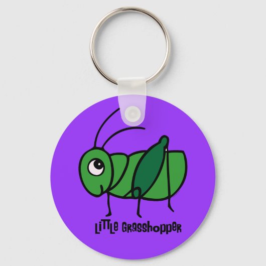 Kleine sprinkhaan sleutelhanger (Voorkant)