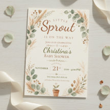 Kleine Spruit Botanische Baby Shower